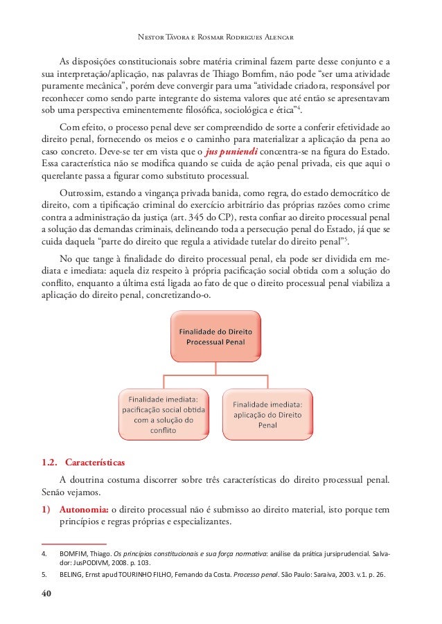 Processo Penal Nestor Tavora 2013 Pdf
